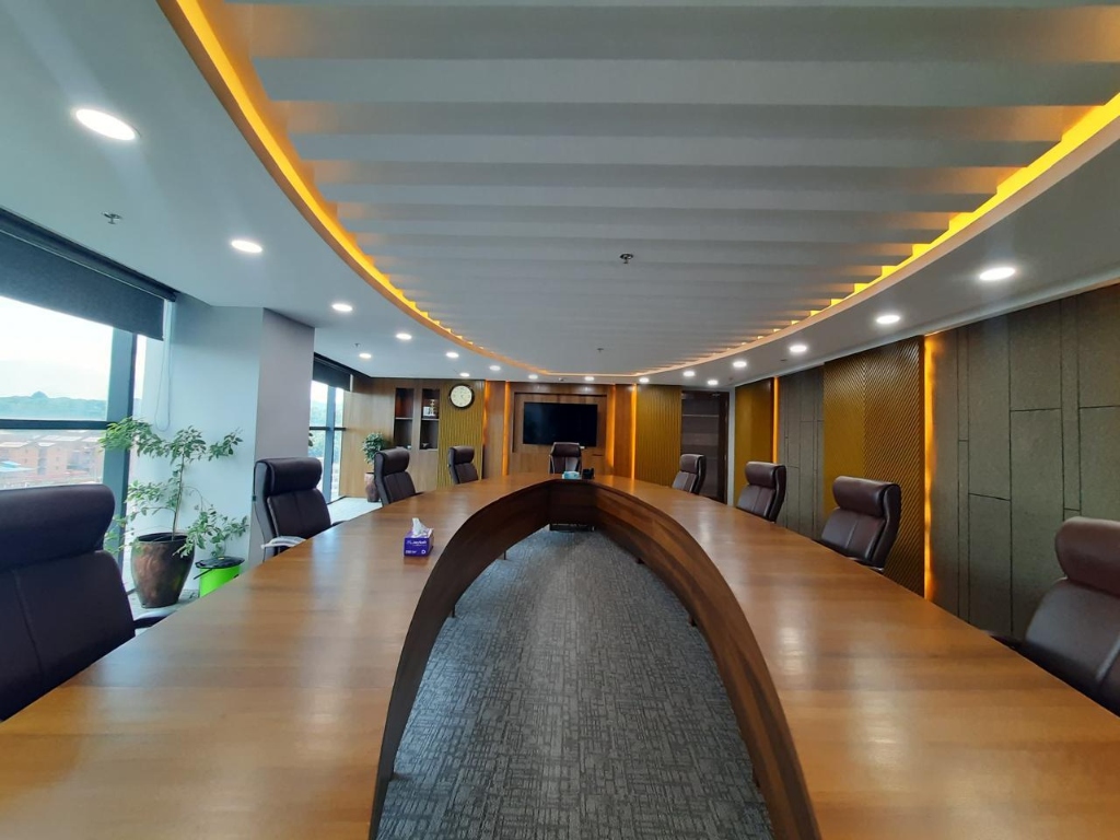 Executive Boardroom Suite — Ashra International Turnkey Interior Architecture